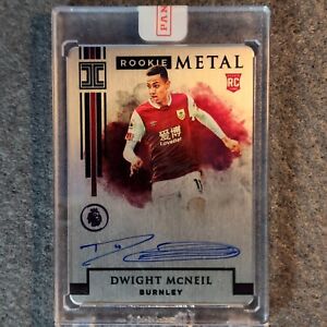2019-20 PANINI IMPECCABLE DWIGHT MCNEIL AUTO ON CARD ROOKIE /25 BURNLEY