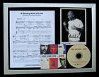 PHIL COLLINS+SIGNED+FRAMED+A GROOVY KIND OF LOVE=100% AUTHENTIC+FAST WORLD SHIP