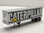 HO SCALE 1/87 CUSTOM WALTHERS CATERPILLAR CAT 40' PIGGYBACK TRAILER FOR LAYOUT