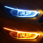 Car Accessories Led Strip Daytime Running Light Turn Signal Lamp 2Pcs (For: 2000 Toyota Corolla)