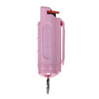 Police Magnum pepper spray .50oz pink molded keychain self defense security