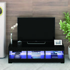 New ListingLED TV Stand for Up to 60 Inch TV,Modern High Gloss Entertainment Center with Op