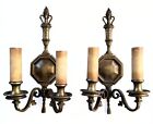 (4) Set of Matched Bronze Classical Sconces.