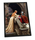 Edmund Blair Leighton God Speed CANVAS FLOATER FRAME Wall Art Picture Print