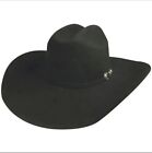 black bullhide legacy 8x felt cowboy hat size 7 1/2 60.