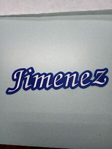FANCY CUSTOM NAME EMBROIDERED PATCH, IRON ON FAST SHIPPING, USA SELLER