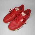 Mens Reebok Classics Red Leather Gum Bottoms AR1215 Size 8
