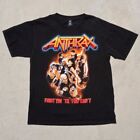 Anthrax 2011-2012 Fight Em Til You Can't Concert Tour T-Shirt - Size Medium
