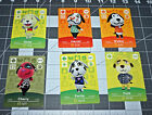 Animal Crossing Nintendo Amiibo Cards Series 1-5 DOG Villagers Lot #1
