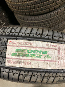 2 New 205 60 15 Bridgestone Ecopia EP422 Plus Tires (Fits: 205/60R15)