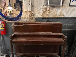 Steinway And Son Piano Upright Vintage