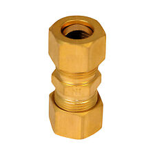 Highcraft Compression Union Pipe Fitting; OD. Connection; Lead Free Brass