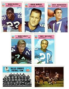 1966 Phila DALLAS COWBOYS team set EX NM--B.Hayes RC, C.Howley RC, D.Meredith!!