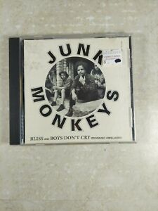 JUNK MONKEYS RARE PROMO BLISS + BOYS DON'T CRY (The Cure) PROMO CD Single 1993