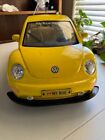 New Bright RC 1:6 Volkswagen Yellow Beetle w/ Remote & Charger and NEW Battery