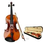 Hot Sale 16 Inch Brown Color Basswood Adult Acoustic Viola with Case Rosin Bow