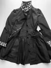 Burberry Blue Label One Piece Coat A-Line Nova Check Pattern Size 36 From Japan