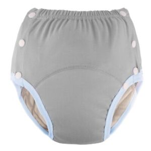 Adult Elderly Incontinence Cloth Diaper Pants Washable Adjustable Leak-Proof