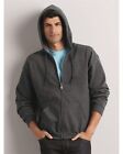 Gildan Zip Hoodie Heavy Blend Full Zip Hooded Sweatshirt Size S-5XL COLORS