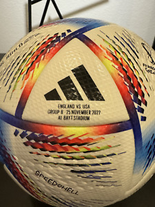 USA vs England FIFA World Cup 2022 Al Rihla Adidas Official Match Ball Qatar