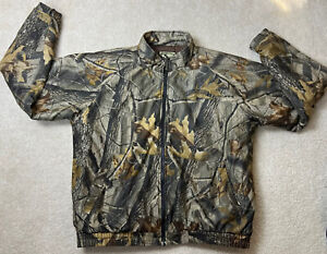 Field & Stream Jacket Mens Large Bomber Hunter Camo Hunting Quilted Coat Woods