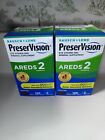 (2) Bausch+Lomb  PreserVision Areds 2 120x2=240 Exp 11/2024