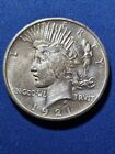 1921 Peace Dollar ~ KEY DATE - High Relief!