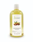 SWEET ALMOND OIL CARRIER COLD PRESSED REFINED NATURAL 100% PURE  16 OZ