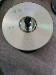 Verbatim Cd-R Discs, 700mb/80min, 52x, Spindle, Silver, 98/pack