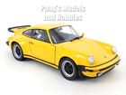 1974 Porsche 911 Turbo 1/24 Scale Diecast Model - Yellow