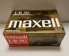 10 Pack Maxell UR90 Normal Bias 90 Minutes Blank Audio Cassette Tapes New Sealed