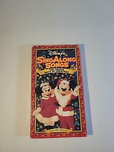 Disneys Sing Along Songs - The Twelve Days of Christmas RARE (VHS, 1997)