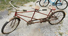 Schwinn Boys Girls Red 26'' Tandem Bicycle vintage bike built for two