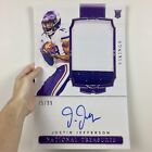 Justin Jefferson Rookie Auto Patch 2020 National Treasures Poster