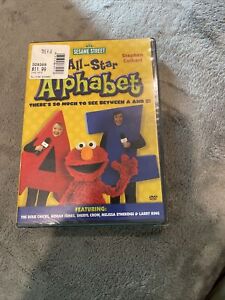 NEW DVD // Sesame Street: - ALL STAR ALPHABET - ELMO  - LEARN YOUR ALPHABET