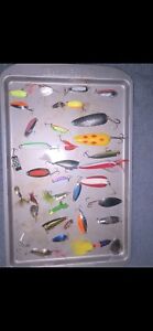Lot of 130+ Fishing Lures- Large Variety! Rooster Tail, Mepps, Daredevil
