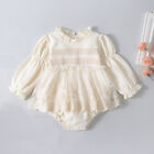 Newborn Baby Girls Clothes Lace Ruffle Outfits Romper Dress Jumpsuit Bodysuit