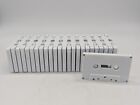 Lot of 25 Blank Cassette Tapes 122 Minutes PSC 122 Pro Series White Professional
