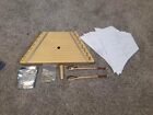 Melody Harp Wood Harp with 15 Metal Strings and 14 Song Cards