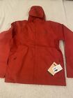 Outdoor Research Mens Apollo Rain Jacket Tomato Red Large