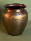 Roycroft Hammered Copper Urn Vessel Arts & Crafts 5.25” Hallmarked