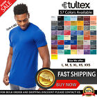 Tultex Unisex T Shirt Cotton/Polyester Short Sleeves Fine Jersey T-Shirt - 202
