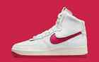 Nike W AF1 Air Force 1 Sculpt High Summit White Gym Red DC3590-100 Womens Size