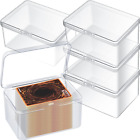 Playing Deck Card Storage Box Plastic Card Boxes Compatible with 100 Mtg Holder