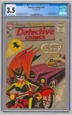 DETECTIVE COMICS #233 CGC 3.5 Origin & 1st app. Batwoman, Batman DC Comics 1956