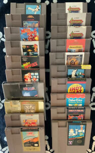 Vintage NES Nintendo Entertainment System Video Games Lot Pick (1) Cart Per