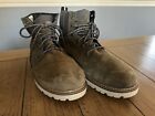 TOMS Waterproof Ashland Suede & Canvas Men's Outdoor Hiking Boots Size 11.5