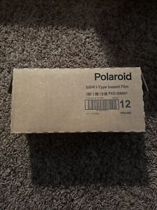 NEW Polaroid B&W Film for I-Type (8 Sheets) 12 Packs Per Box