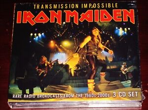 Iron Maiden: Transmission Impossible - Radio Broadcasts 3 CD Box Set 2022 UK NEW