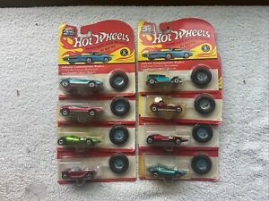 Hot Wheels  25th Anniversary Collection  Lot Of 8 Various Models And Colors 1993
